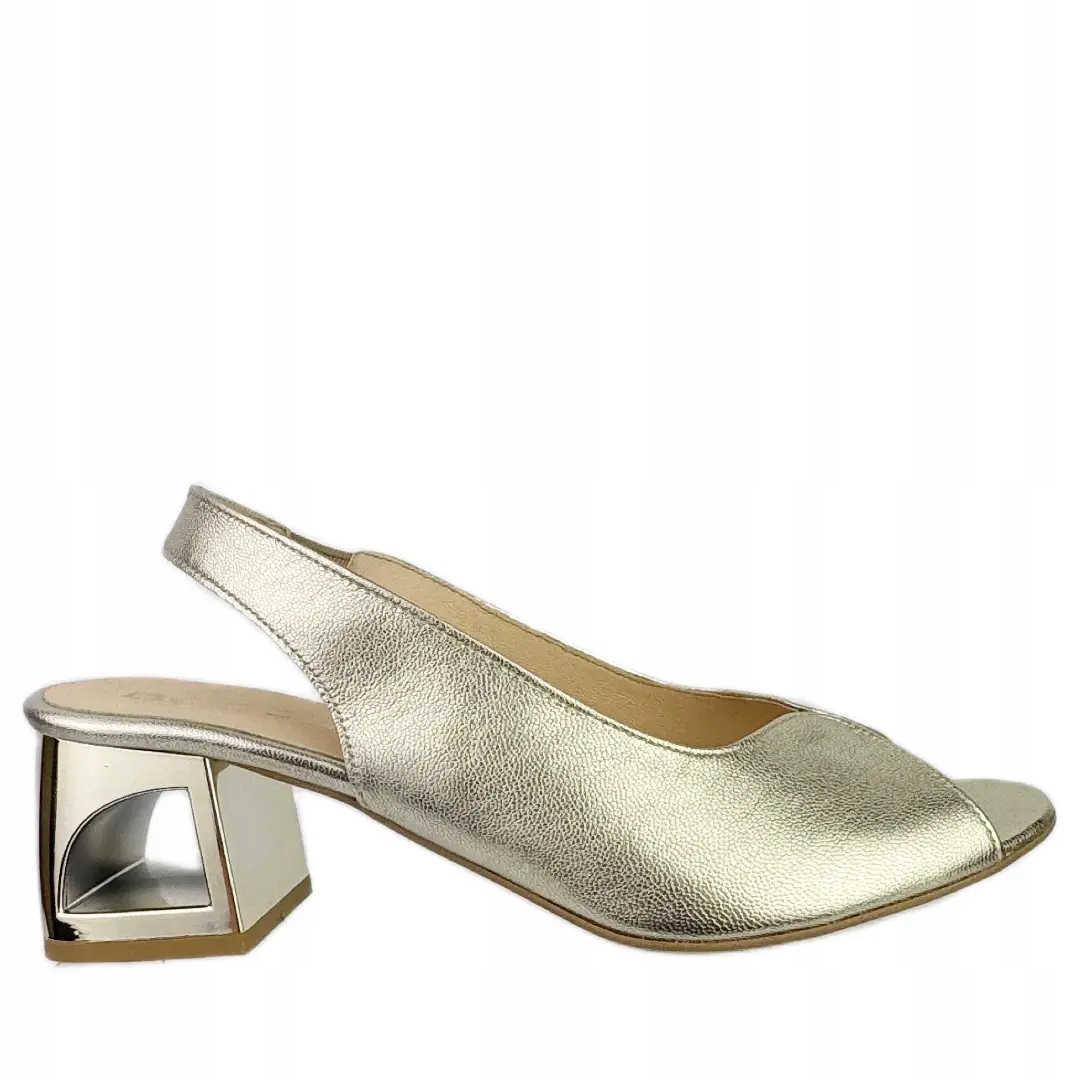 Dámské sandály Boccato 1518 /R03 zlaté Velikost 37, Zlatá