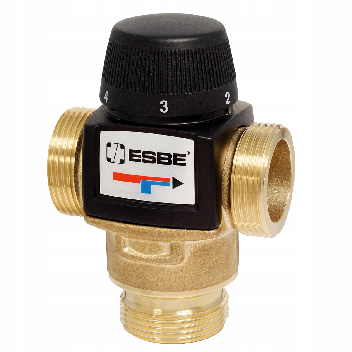 Zawór mieszający termostatyczny 5/4" Gz 30-70°C kvs-4,8 VTA572 Esbe ip419