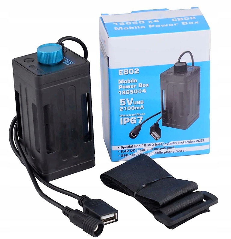 Pojemnik Na Akumulatory Trust 4 Szt. Power Bank