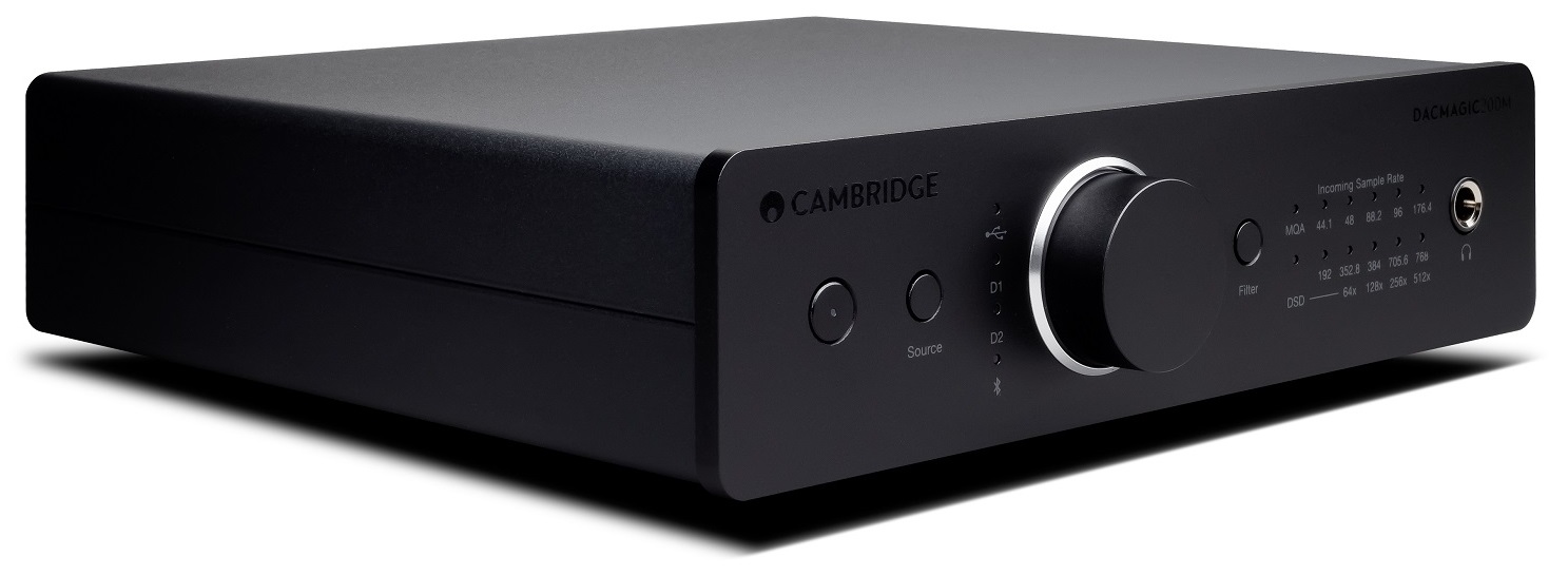 Cambridge Audio DacMagic 200M Black Vynikajúci Dac Mqa Dsd Bt Xlr Usb-b
