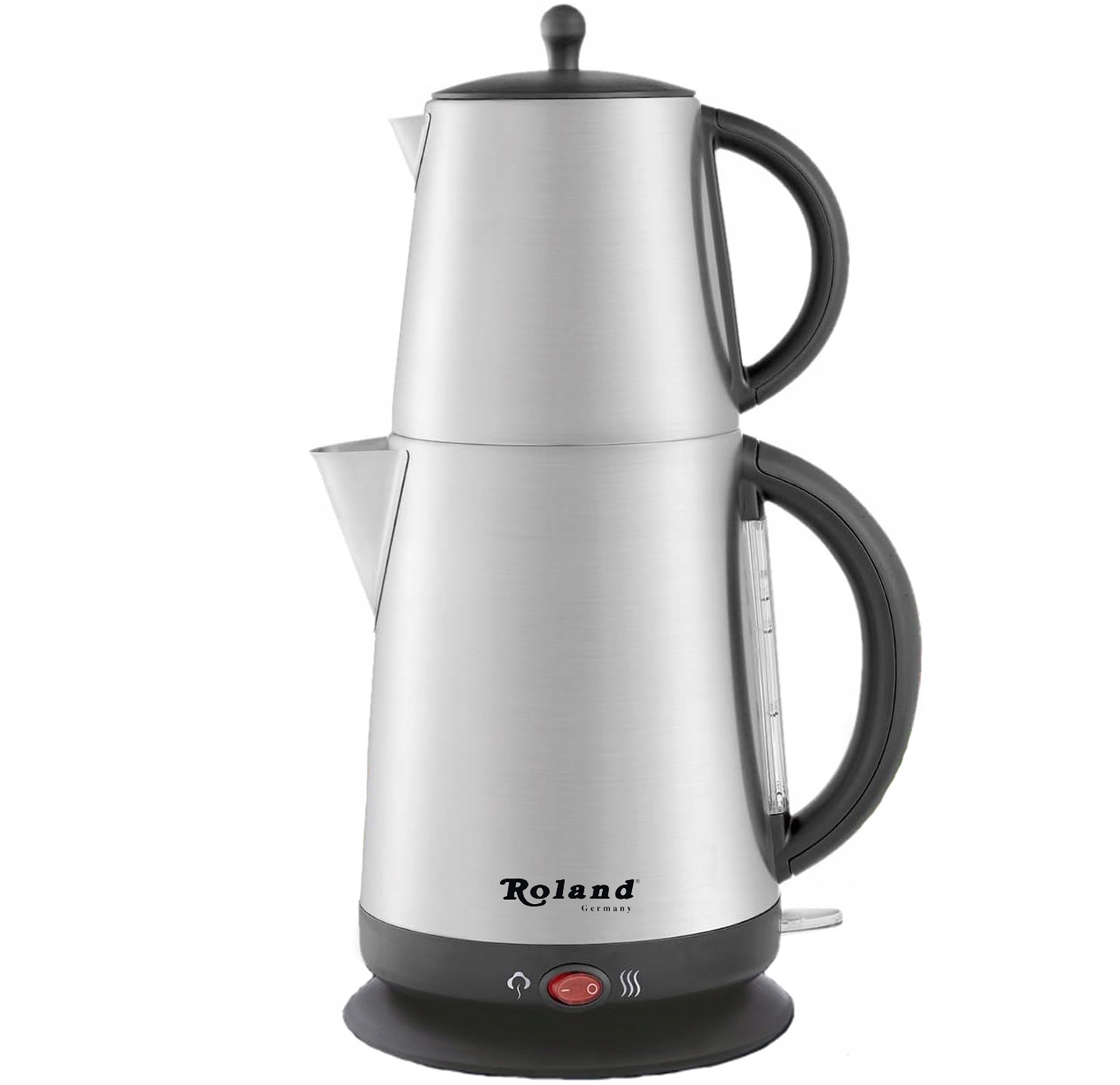 Rýchlovarná Kanvica Lúhovač Na Čaj Dvojitá 1,7 L 1 L Výkon 2200 W Oceľ