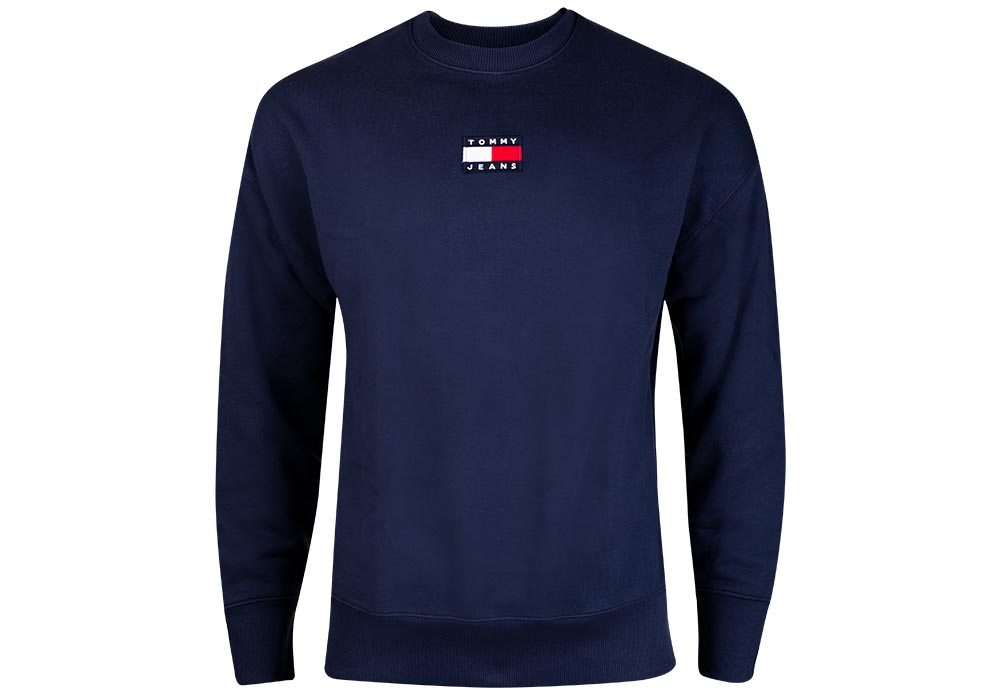 

Tommy Hilfiger Bluza Męska Badge Crew Navy r. M