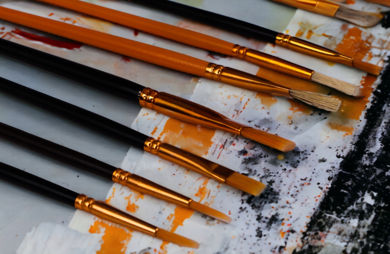 DUŻY ZESTAW PĘDZLI ARTYSTYCZNYCH DO MALOWANIA Marka Coloree