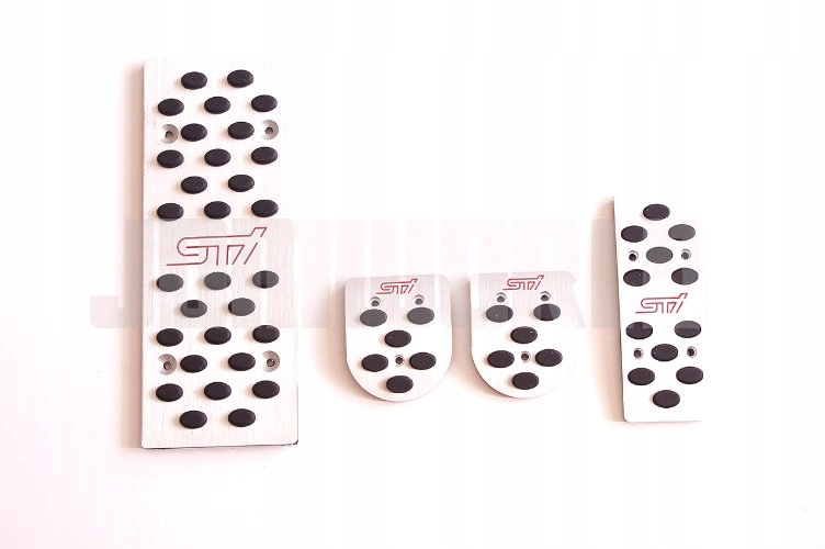 NAKŁADKI NA PEDAŁY SUBARU STI ALUMINIUM MANUAL