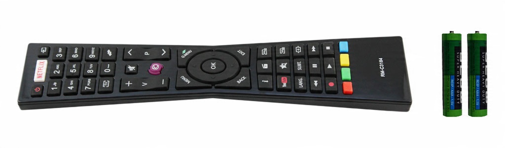 Pilot do TV JVC RM-3184 Смарт-модель RM-C3184