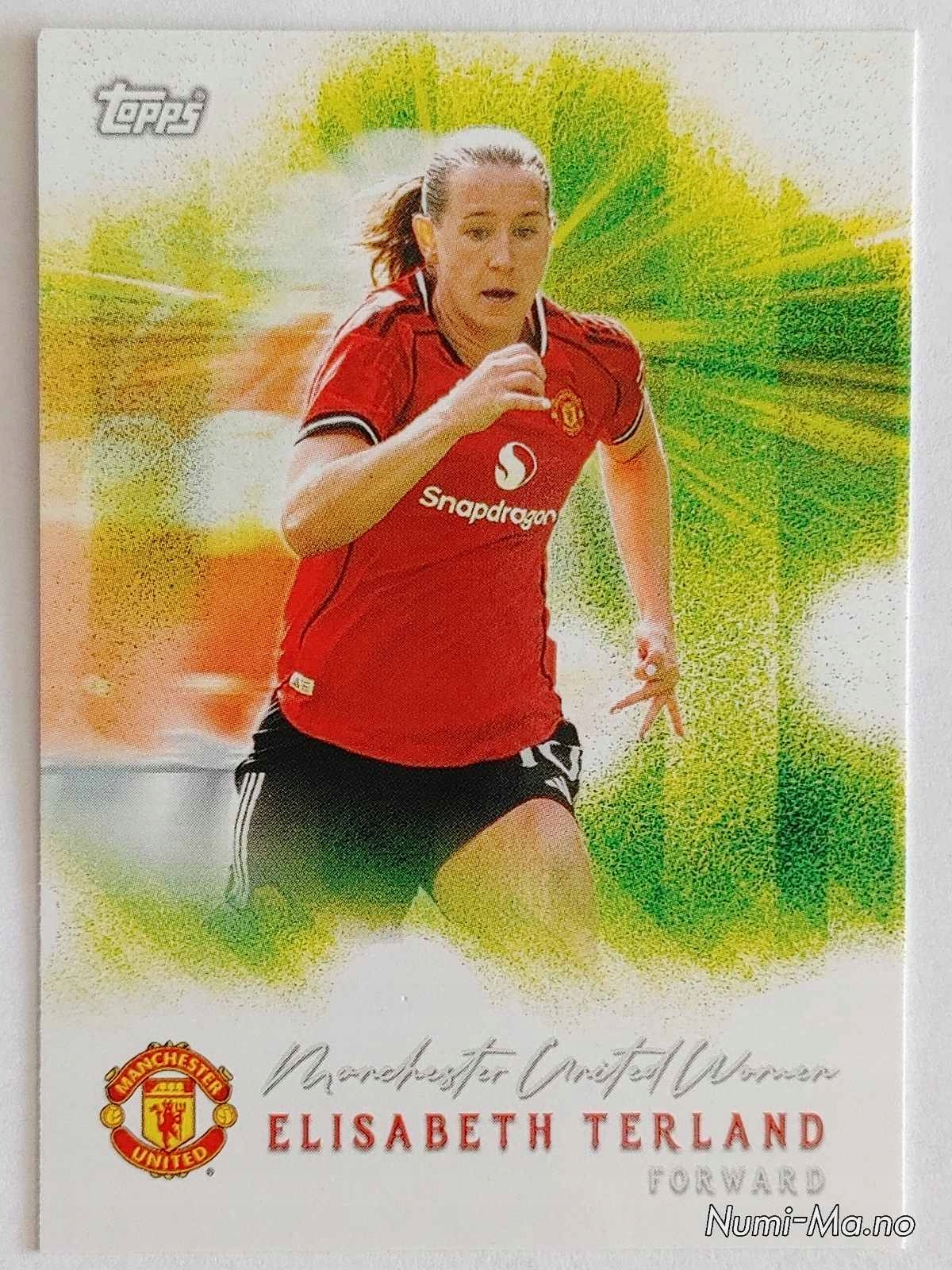 Topps Team Set Manchester U. 2025-26 035 Terland 3396