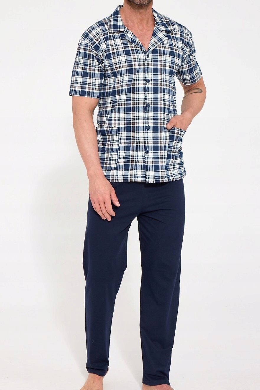 Rozepínací pánské pyžamo Cornette 318/61 3-5XL [Velikost 4XL]