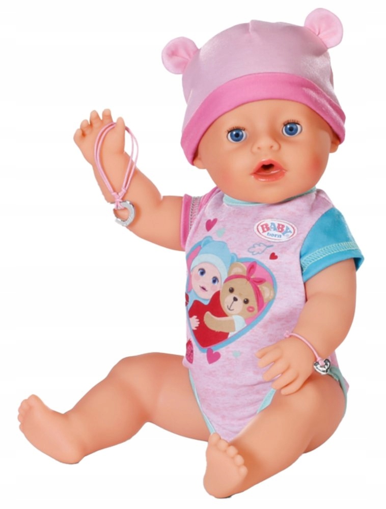 BABY born Interaktywna Lalka Emma Niemowlę 43 cm Bobas Akcesoria Kod producenta 836392