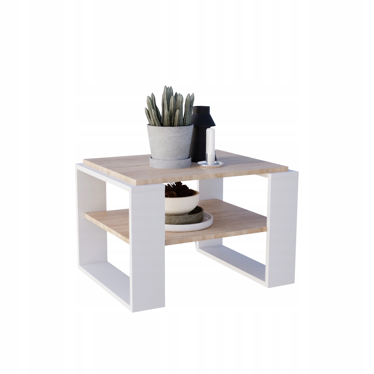 Stylový stolek Kaja 61 moderní obývací pokoj dub sonoma