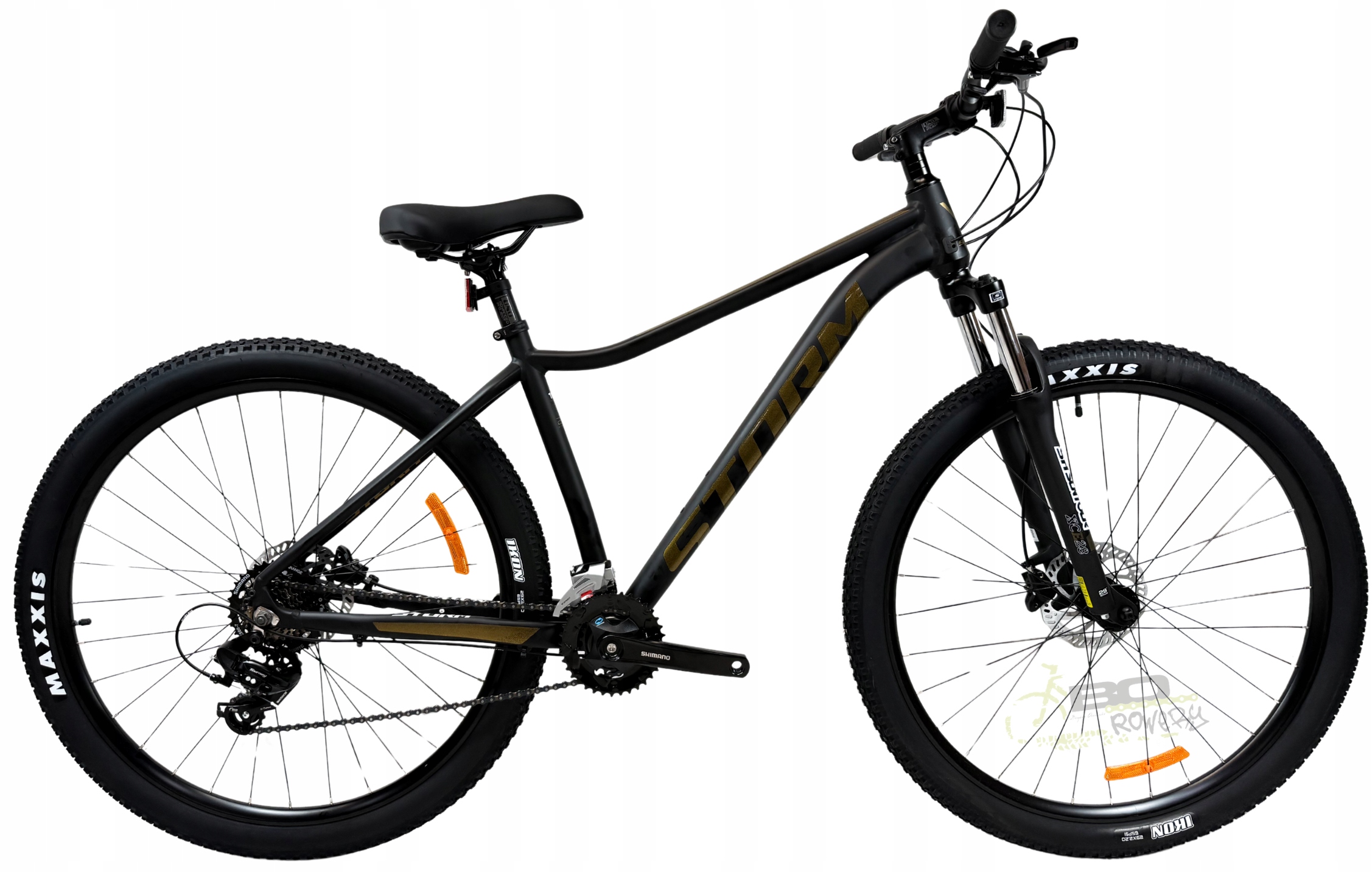 Rower Górski Mtb Storm Shark 2.0 Lady 29 rama 18 czarny złoty 2026 2x7
