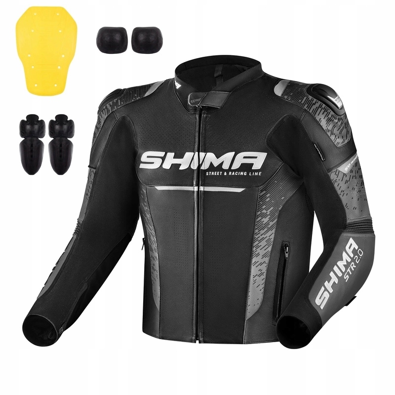 Bunda Shima Str 2.0 Black čierna šedá Darčeky
