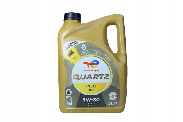 Olej Total Quartz 5W30 5 L Ineo Rcp C2 Sn Stellantis FPW9.55535/03