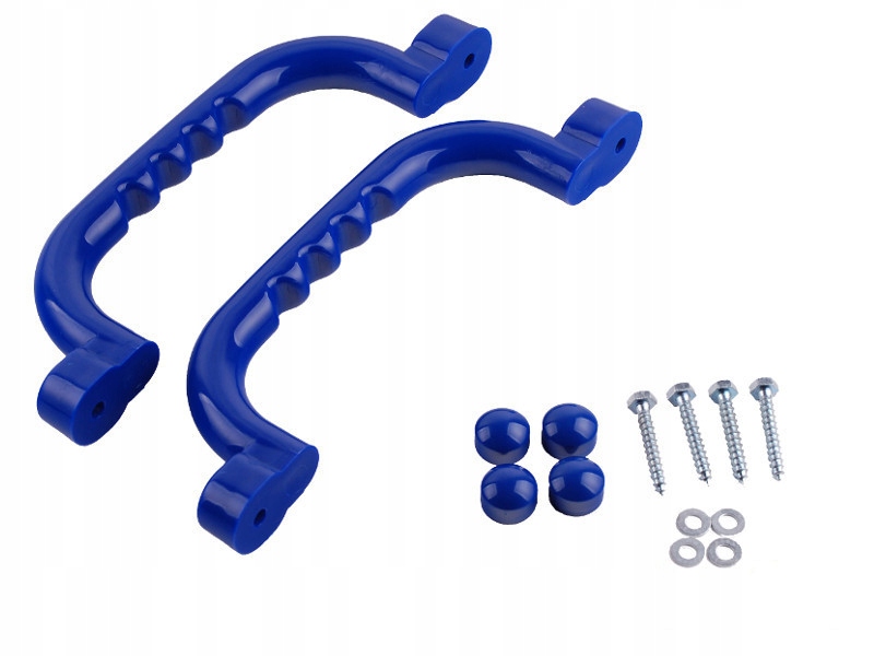 SUN - UCHWYTY RĄCZKI 240-2szt Z WKRĘTAMI NIEBIESKI