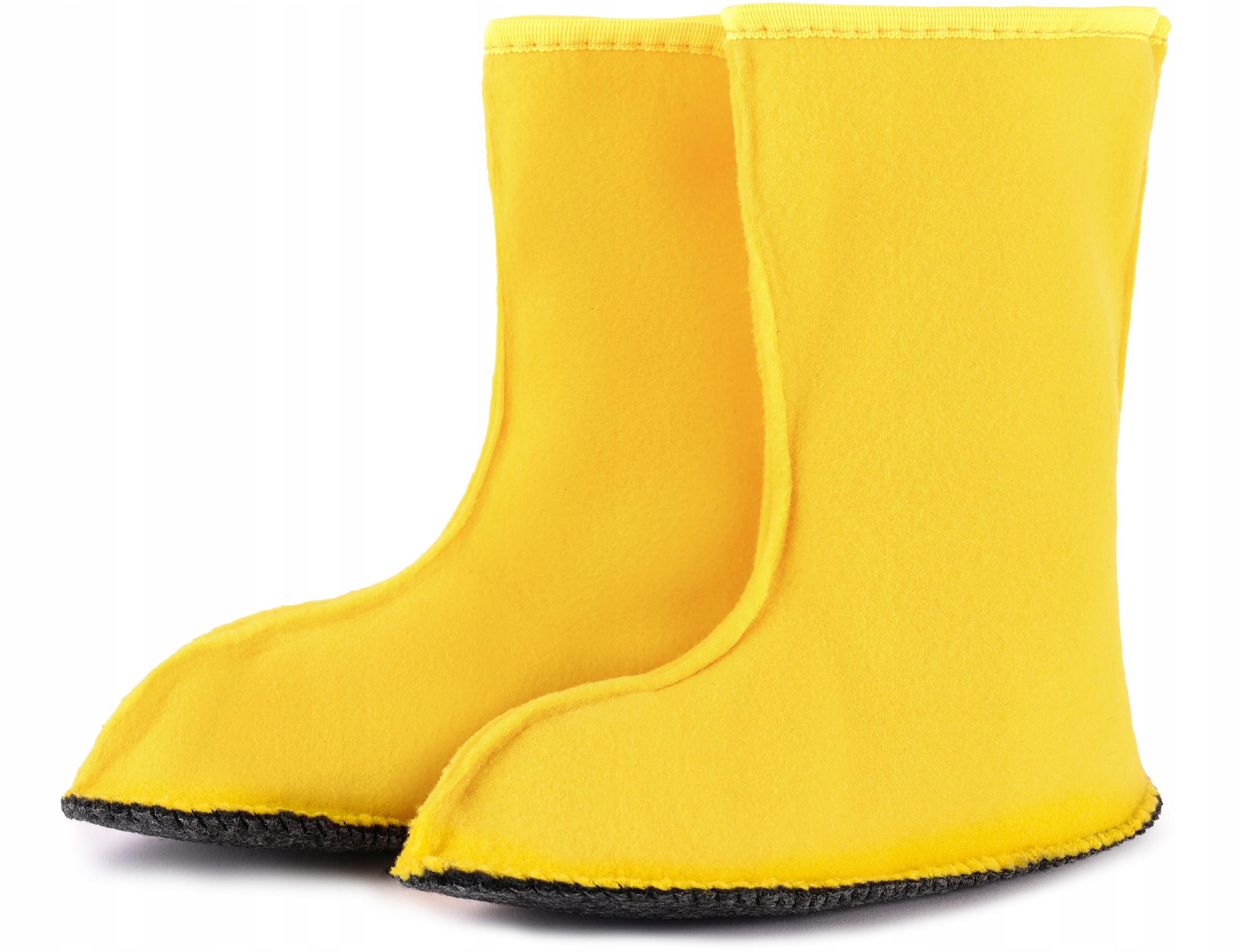 OCIEPLACZE Kalosze dziecięce wkładki ocieplające skarpety Żółty 26-27 Kolor żółty