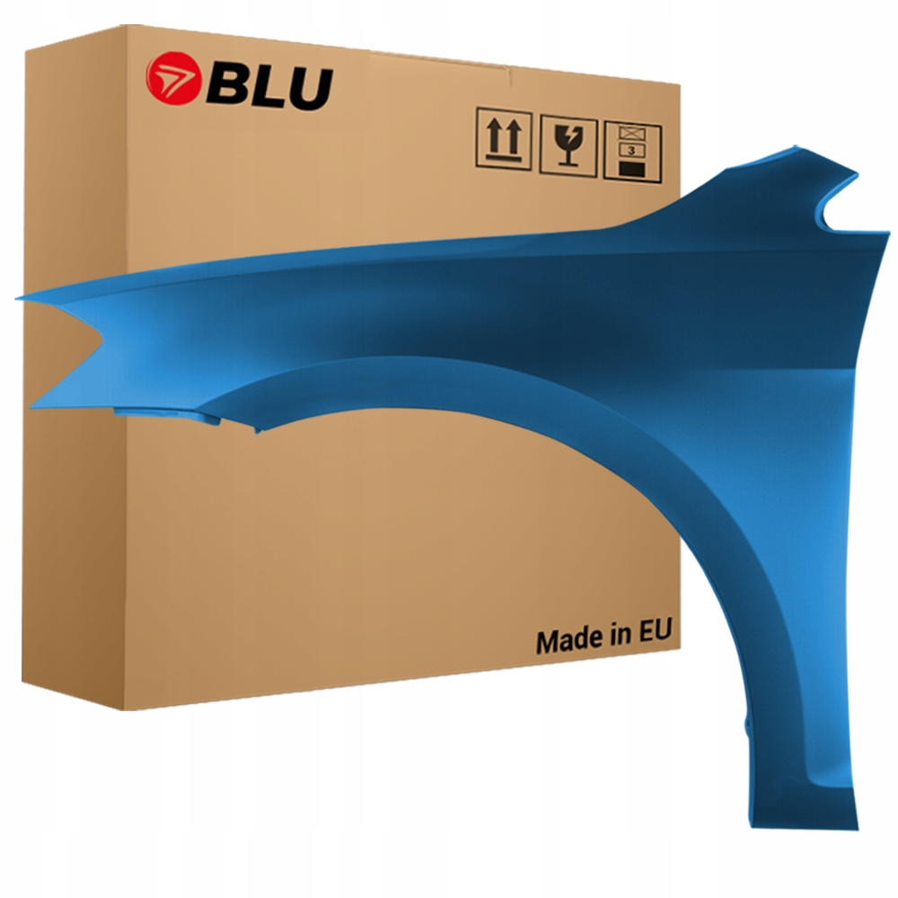 Blu Blatník Vw Golf VII 7 LA5J levý modrý 12-17 přední pozink