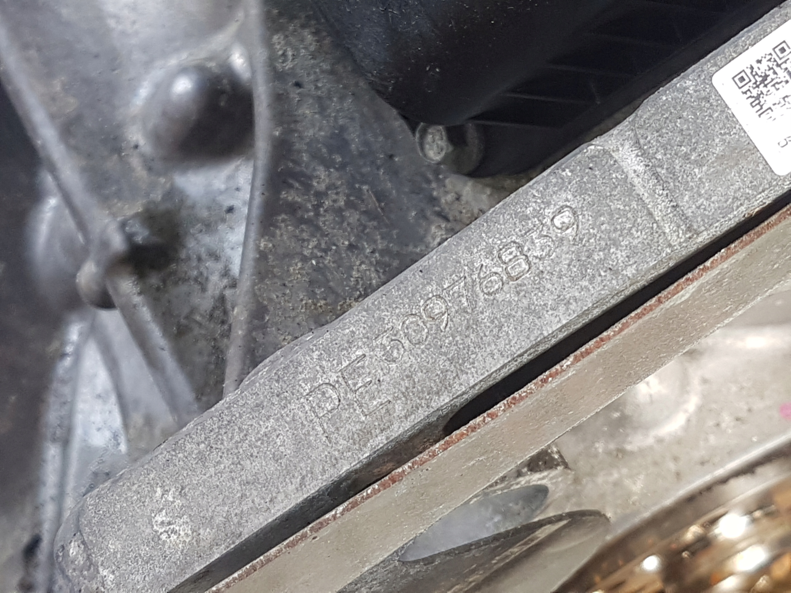 engine petrol- pillar MAZDA CX3 2016 2.0 B PE02