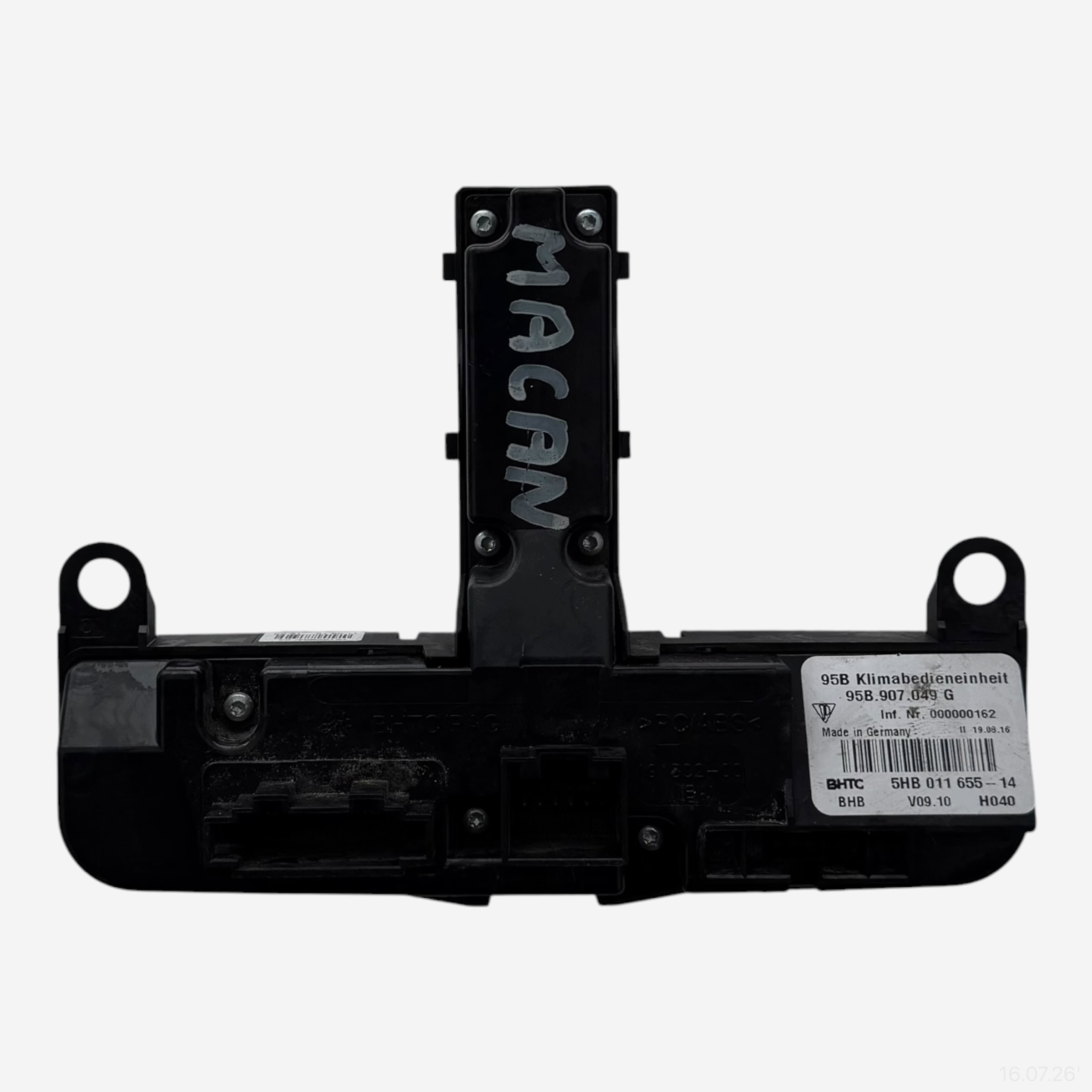 control panel switch MULTIFUNKCYJNY PORSCHE MACAN 95B907049G