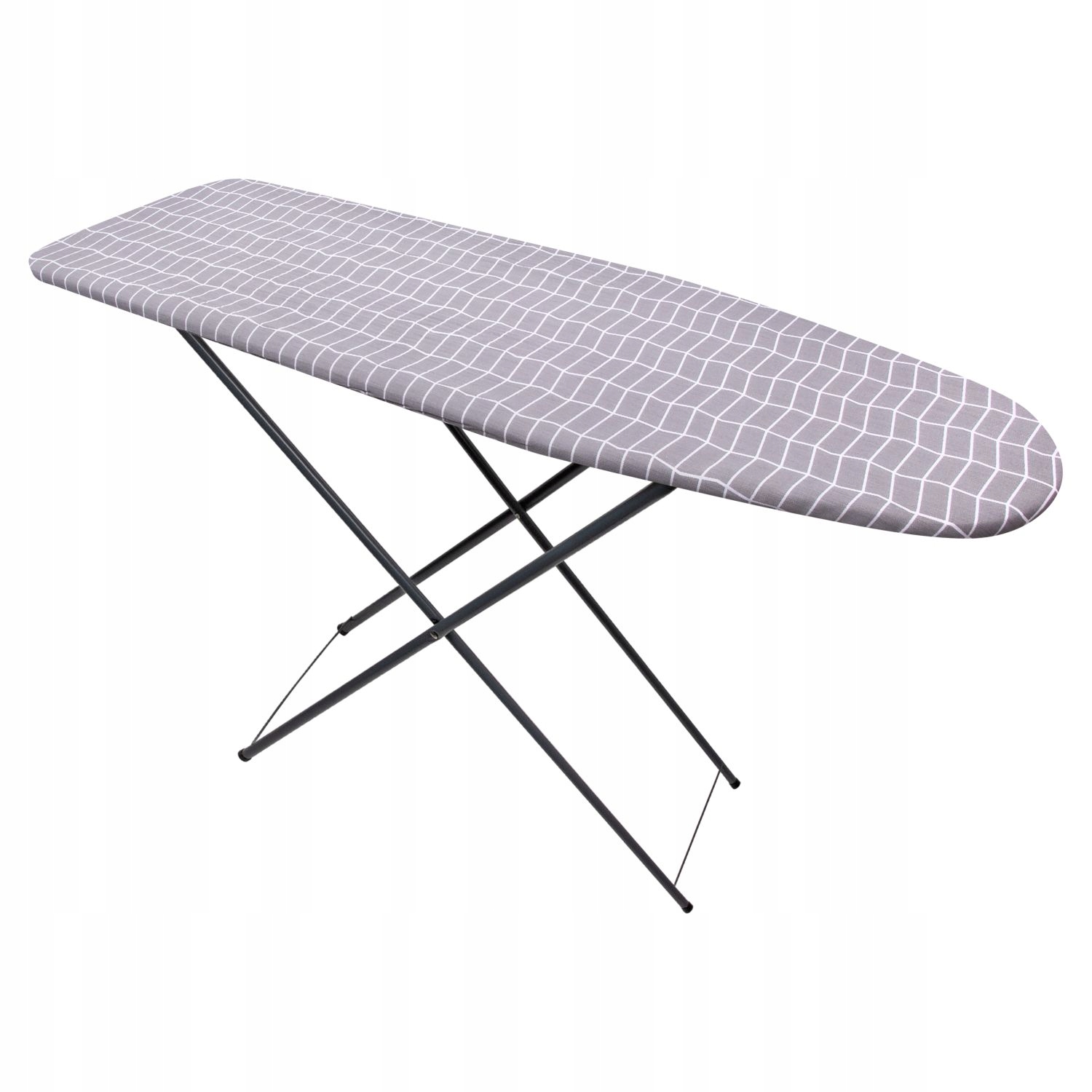 Žehlicí Prkno Skládací 118 x 36 cm S Držákem Na Žehličku Dřevěná Deska