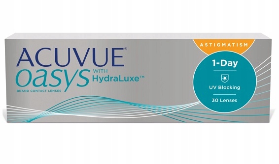 

Soczewki Acuvue Oasys 1DAY for Astigmatism 30 szt.