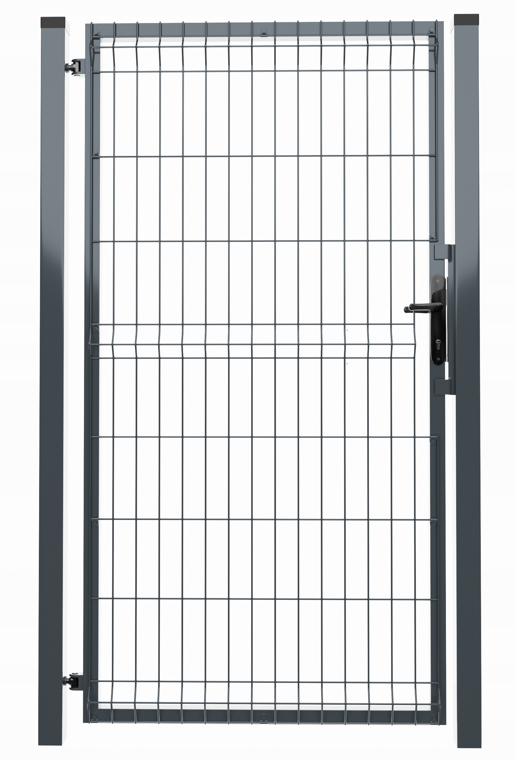 Furtka panelowa ogrodzeniowa 3D 173cm Ocynk+ Kolor