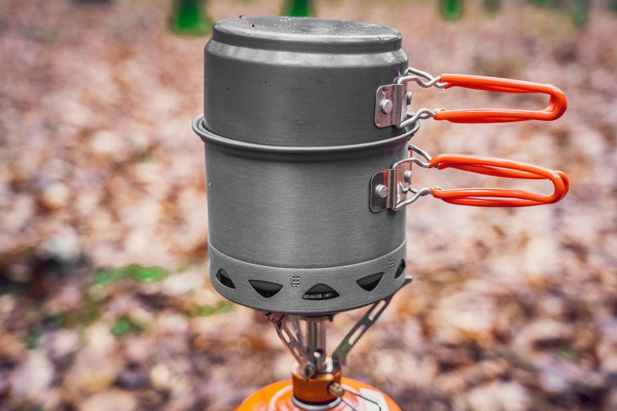 Garnki Turystyczne 2W1 Z Radiatorem 63-144/TPX
