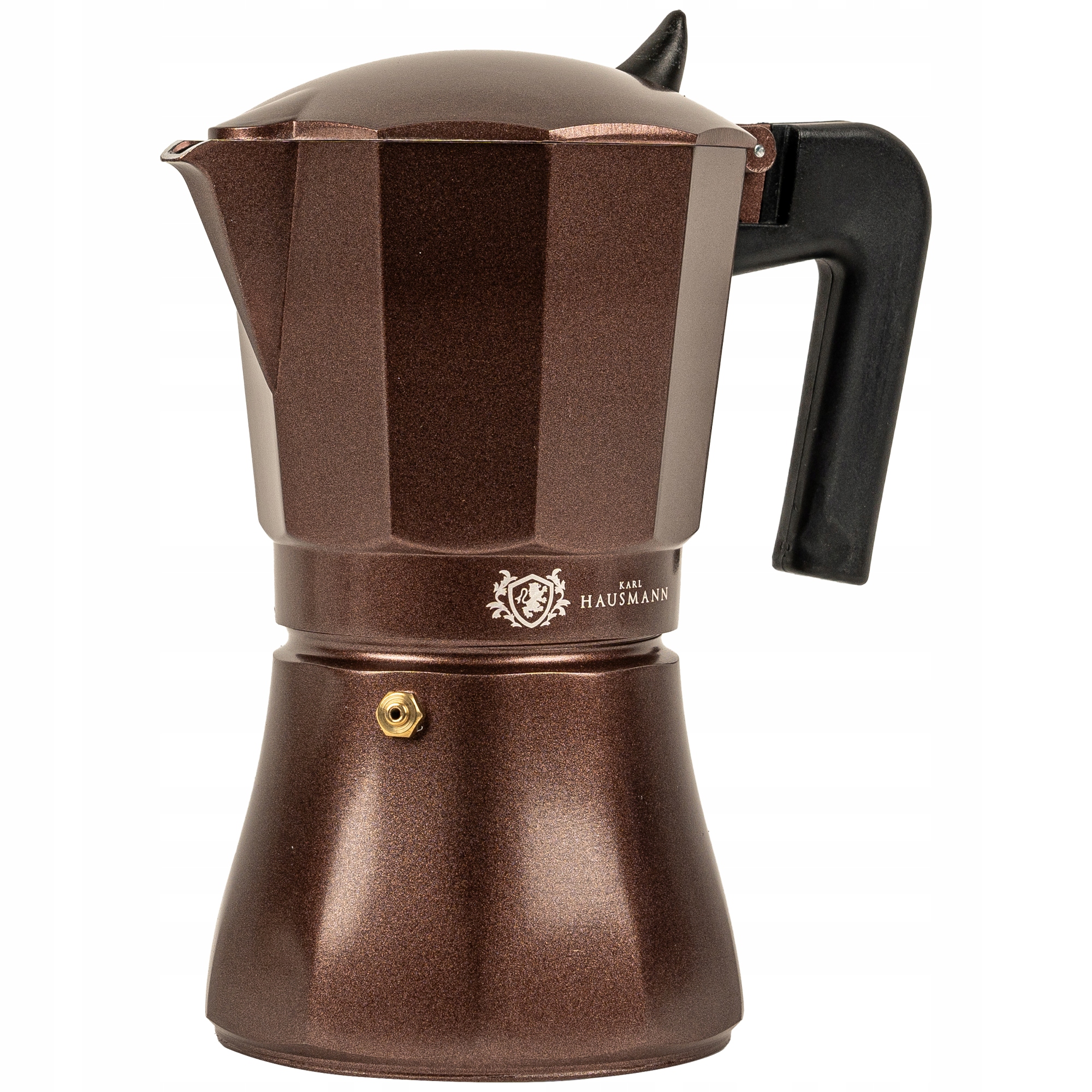 KAWIARKA ALUMINIOWA 300ML DO PARZENIA KAWY NA 6 ESPRESSO ZAPARZACZ DO KAWY Materiał aluminium