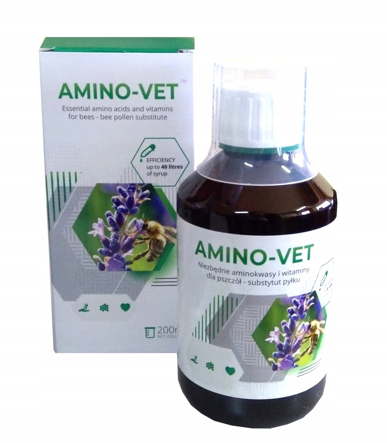 

Amino-vet probiotyk pszczół substytut pyłku 200ml