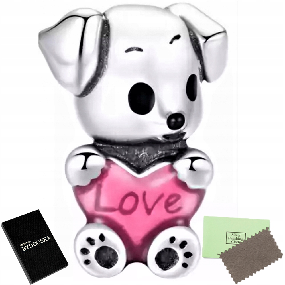 

Charms Serce Miłość Zawieszka Beads Koralik 925