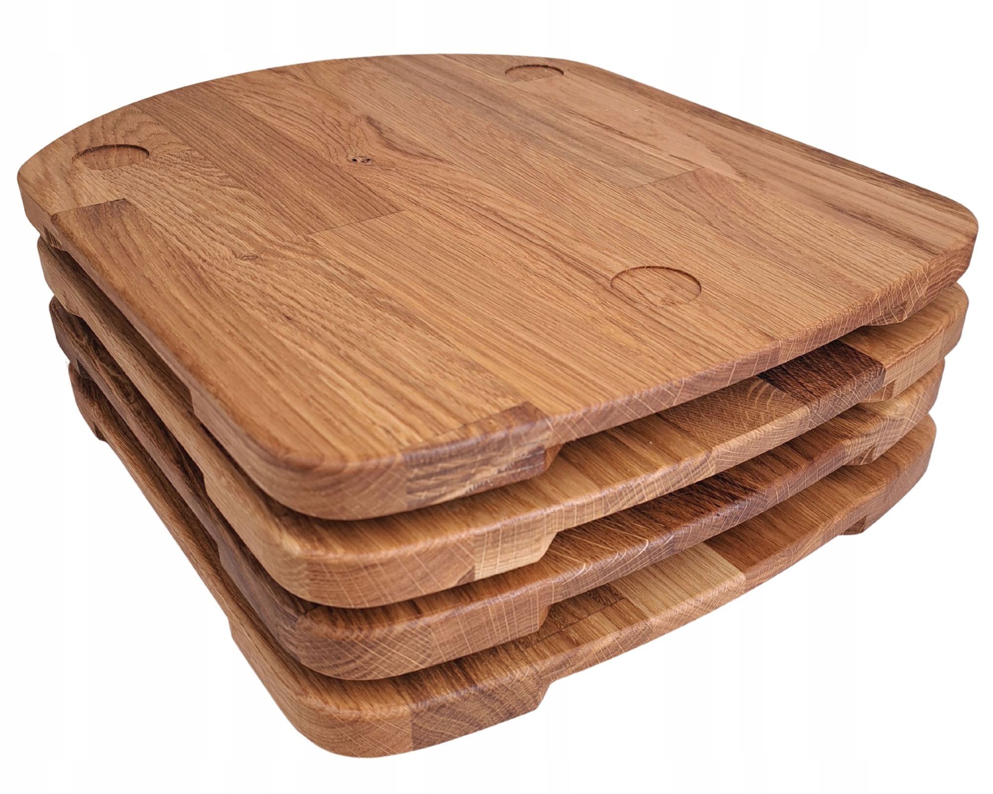 DREWNIANA DESKA POD THERMOMIX TM5 TM6 DĘBOWA DĄB Kształt prostokątny