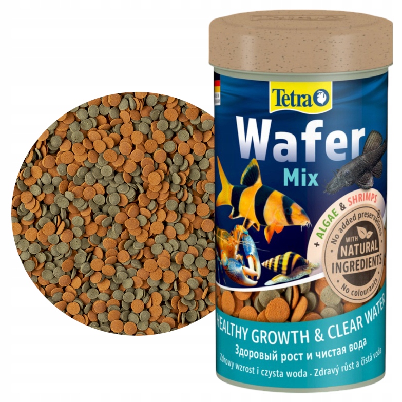 Tetra Wafer Mix 1000 ml – 480 g krmivo pro ryby žijící při dně