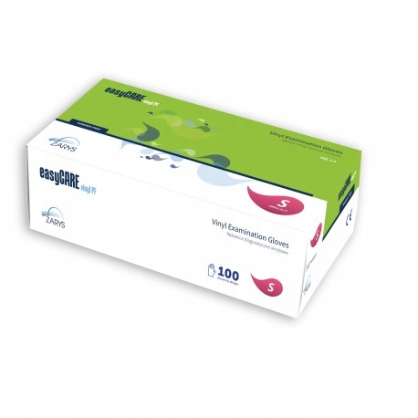 

easyCARE vinyl Pf rękawice winylowe S 100 szt