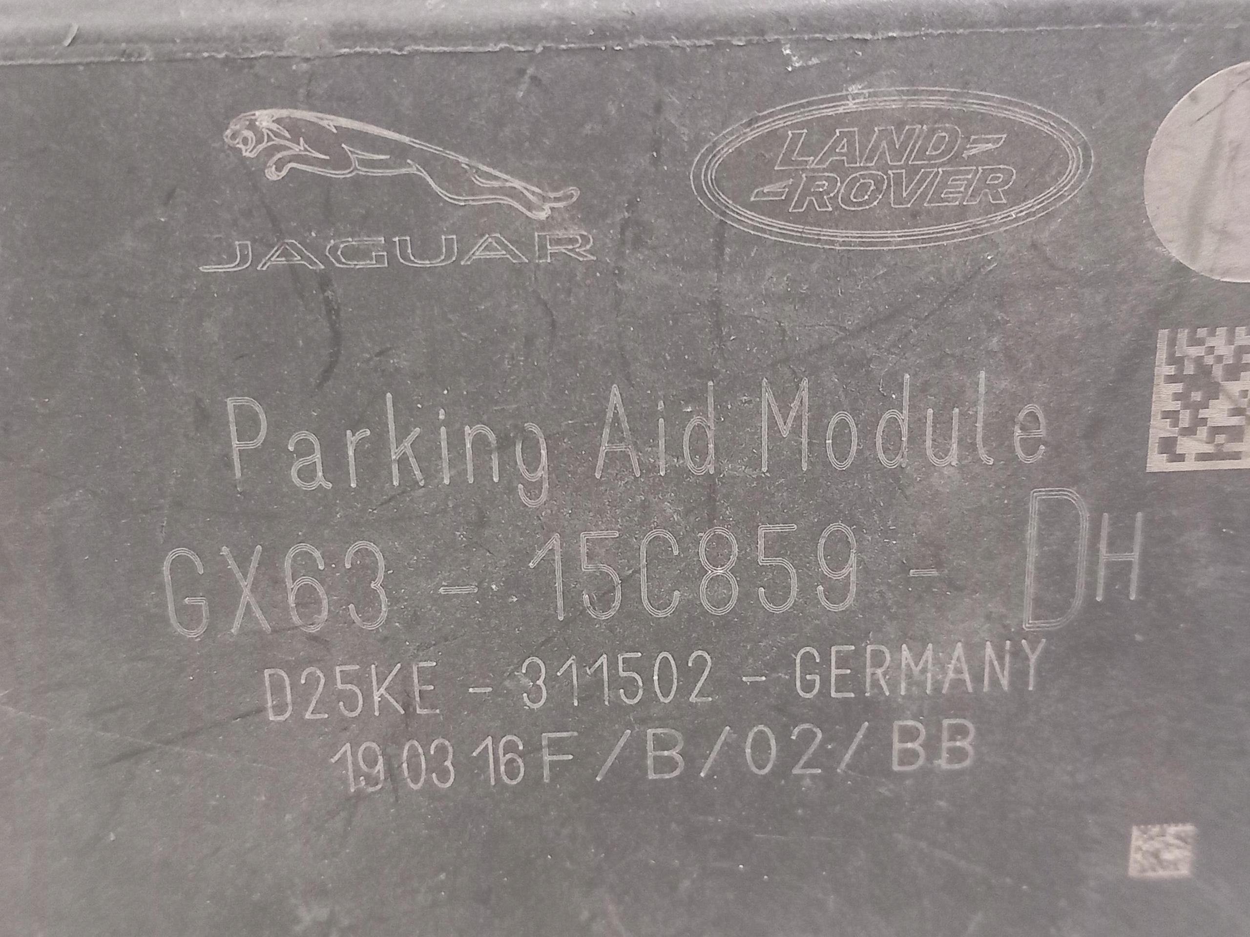 control unit module PDC JAUGAR XF II X260 GX63-15C859-DH 15-24