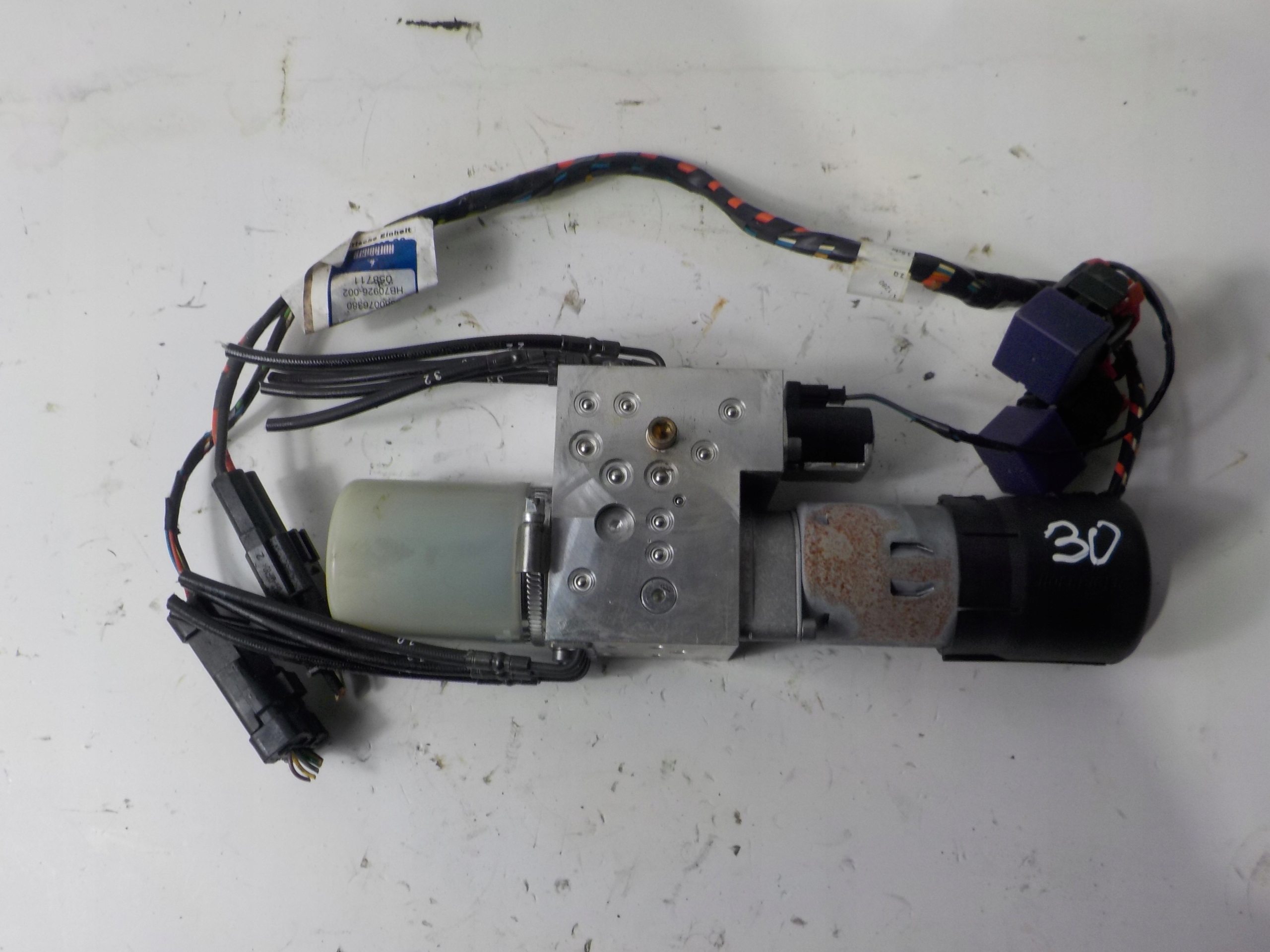 PEUGEOT 207 CC CABRIO POMPA DACHU