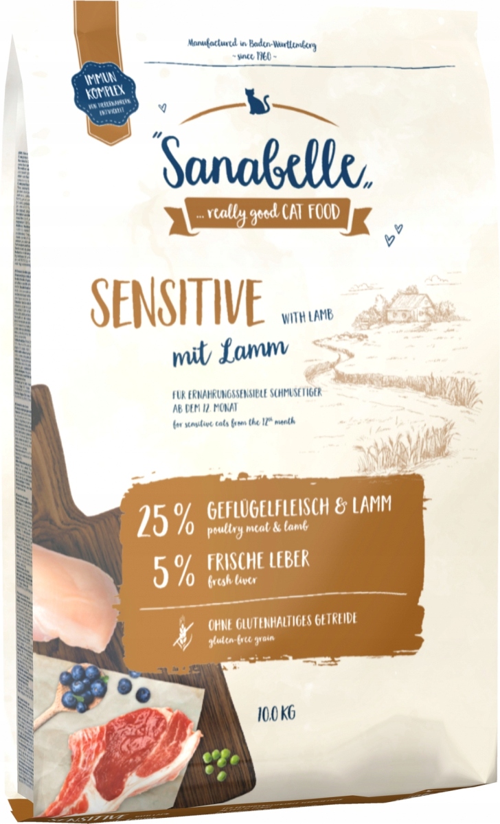 

Sanabelle Sensitive Jagnięcina 10kg