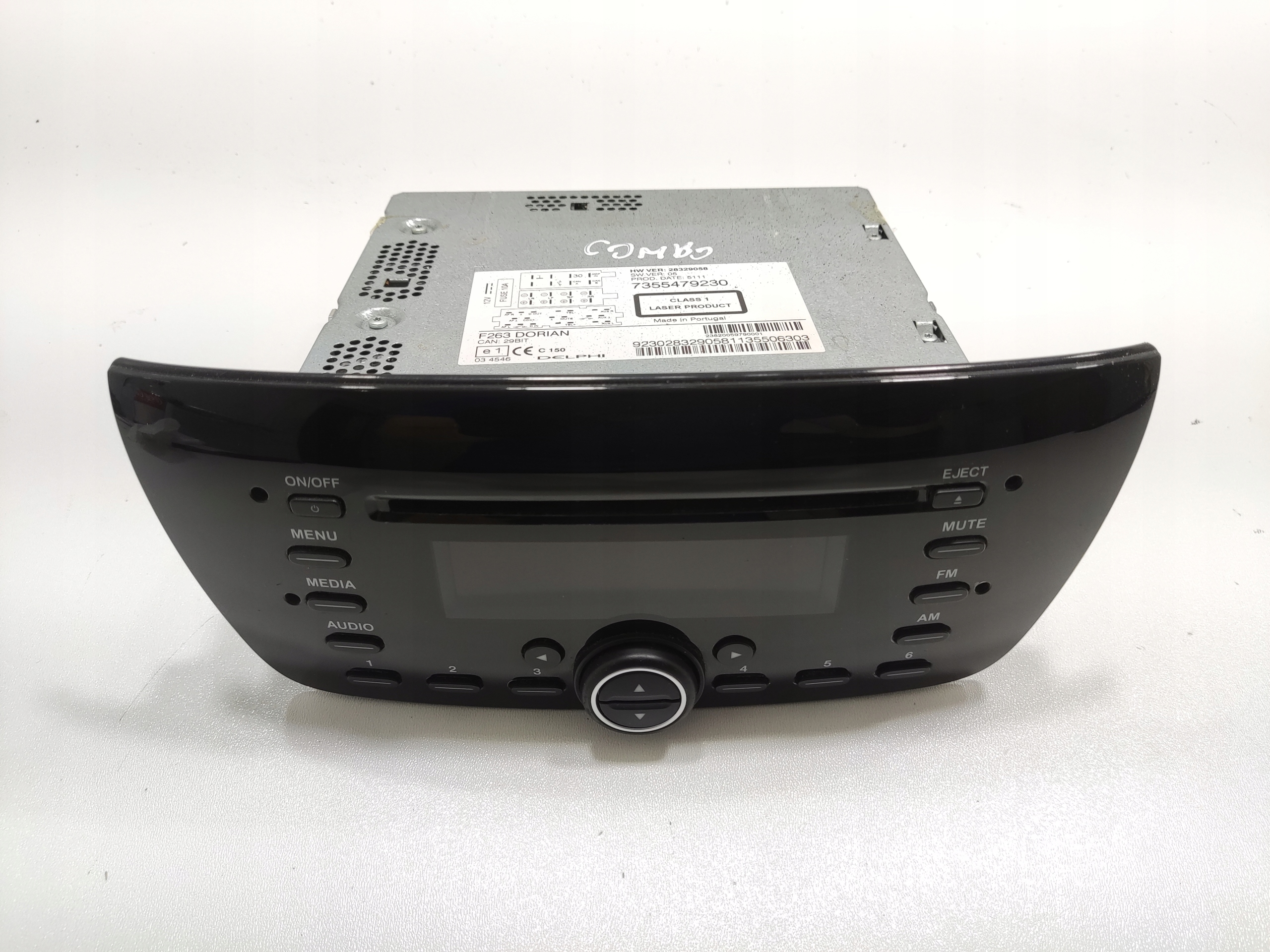 RADIO FABRYCZNE CD OPEL COMBO D 2011-2019 7355479230