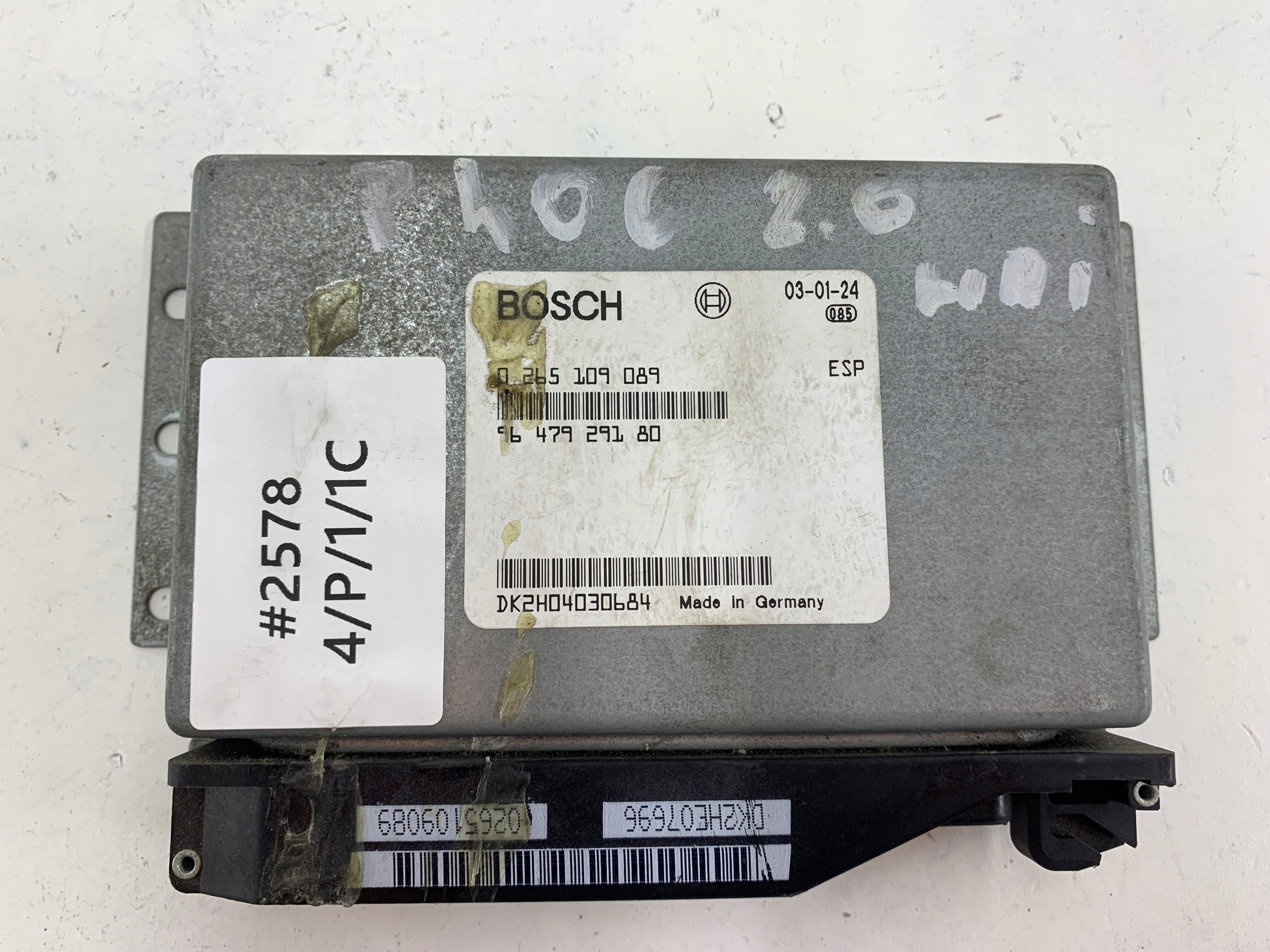 PEUGEOT 406 module control unit ABS 9647929180