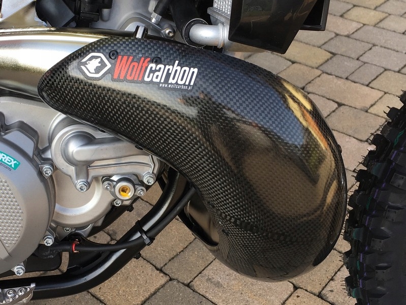 WOLFCARBON OSLONA DYFUZORA CARBON KTM EXC 250 2021 Part manufacturer other