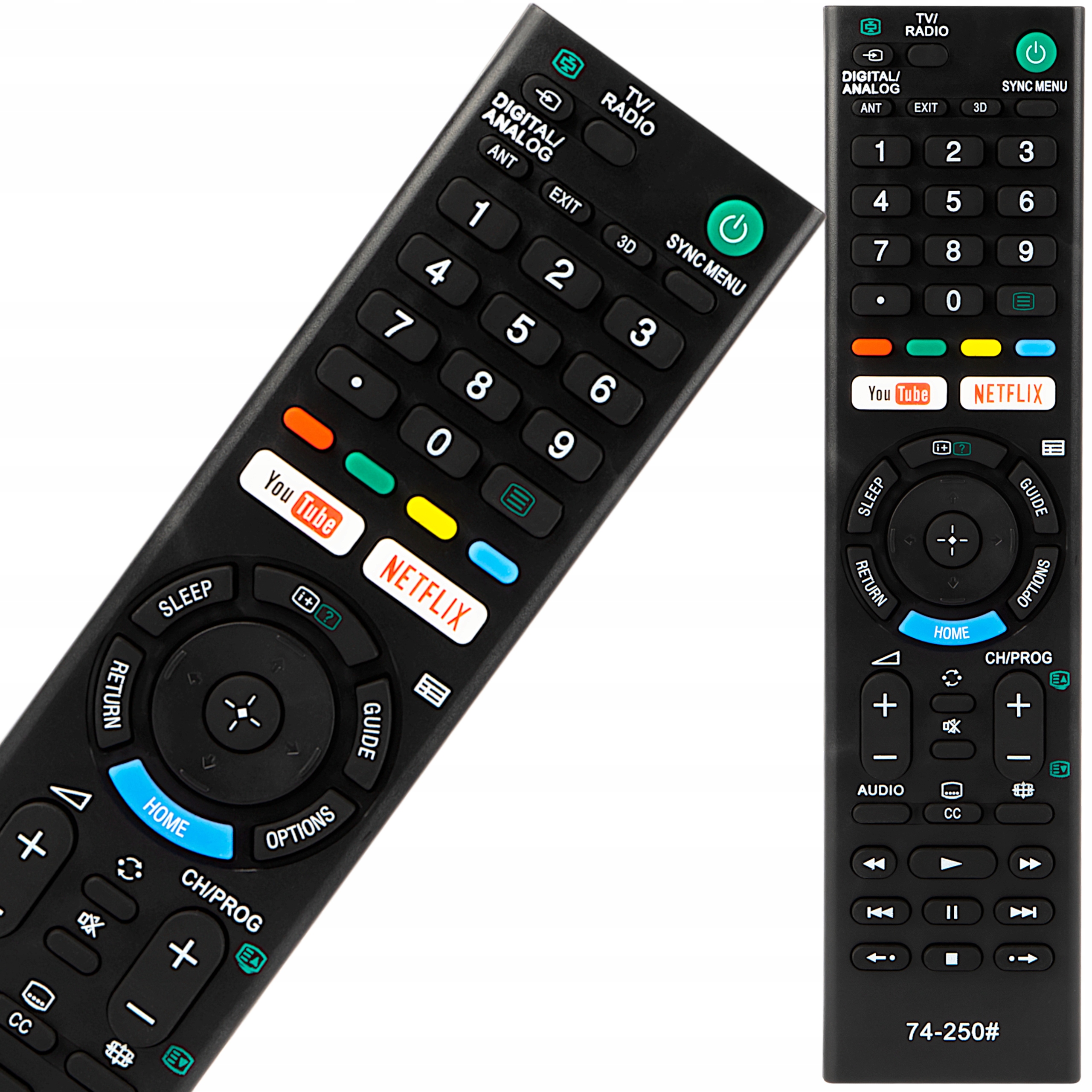 

Pilot uniwersalny do Tv Dvr Vcr Sony YouTube Smart