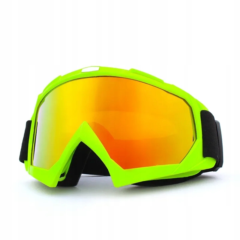 Gogle Motocyklowe Quad Skuter Enduro Kasku Okulary Damskie Męskie Dziecięce