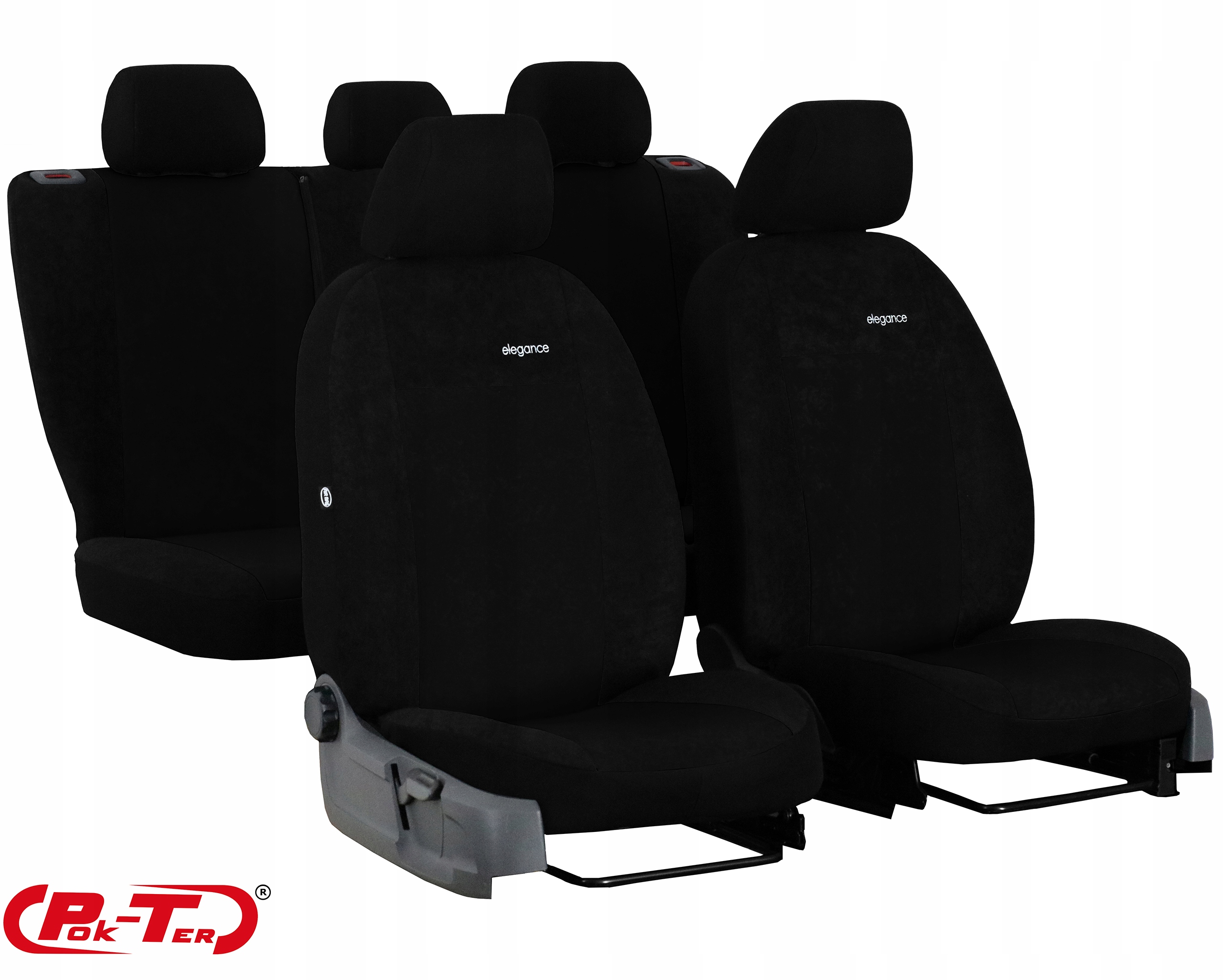 WELUR POKROWCE MIAROWE SAMOCHODOWE KOMPLET NA FOTELE DO KIA PROCEED 3 Producent Pok-ter