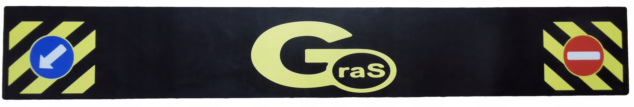 Бризговики фартух напівпричіп GRAS жовтий ордер-заборона