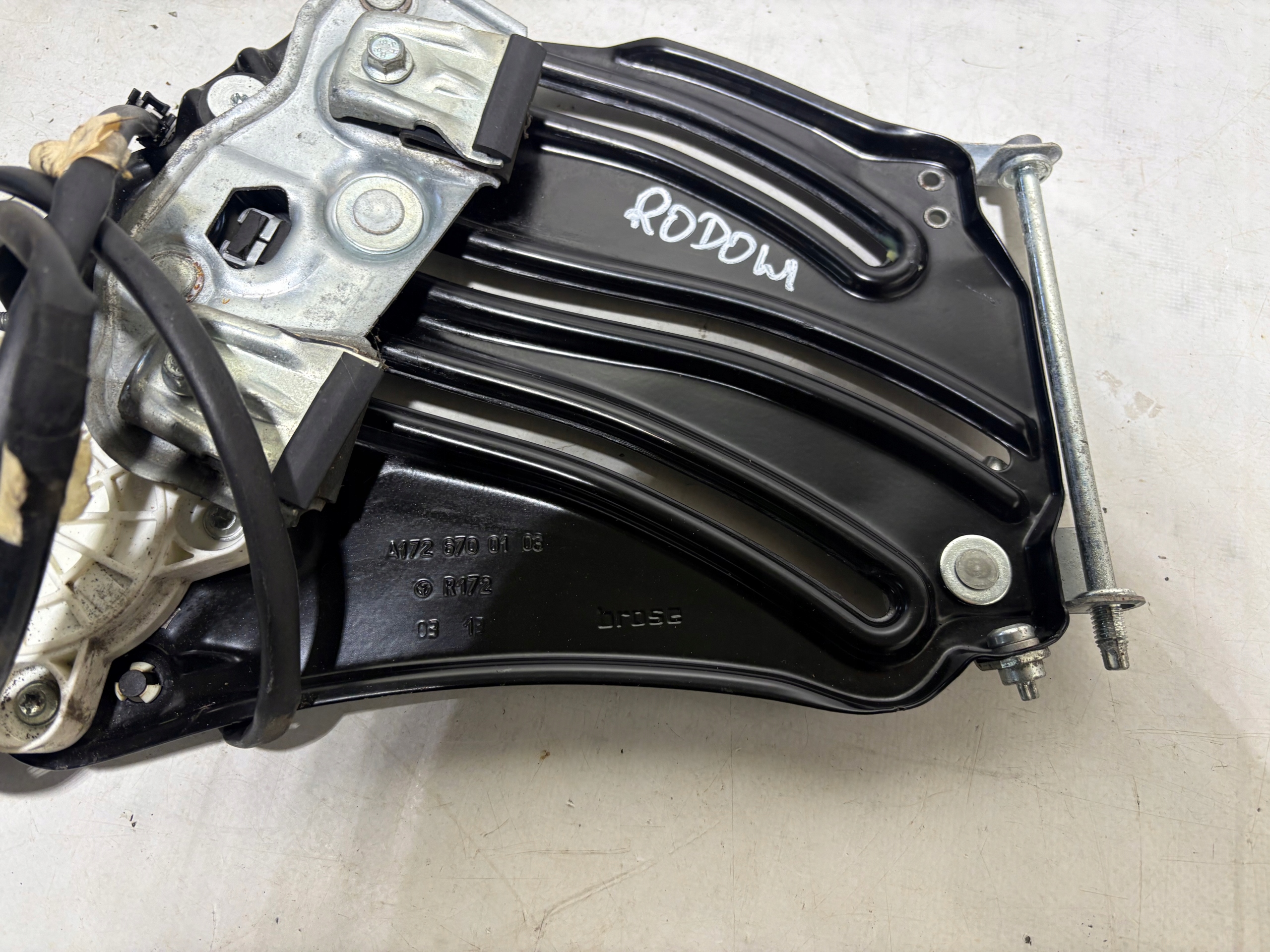 window regulator left rear part MERCEDES SLK W172 R172