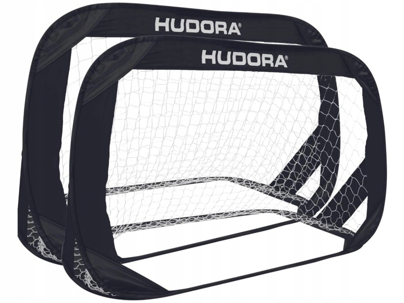 Bramki do piłki nożnej Hudora Pop-Up (120 x 80 x 80 cm)
