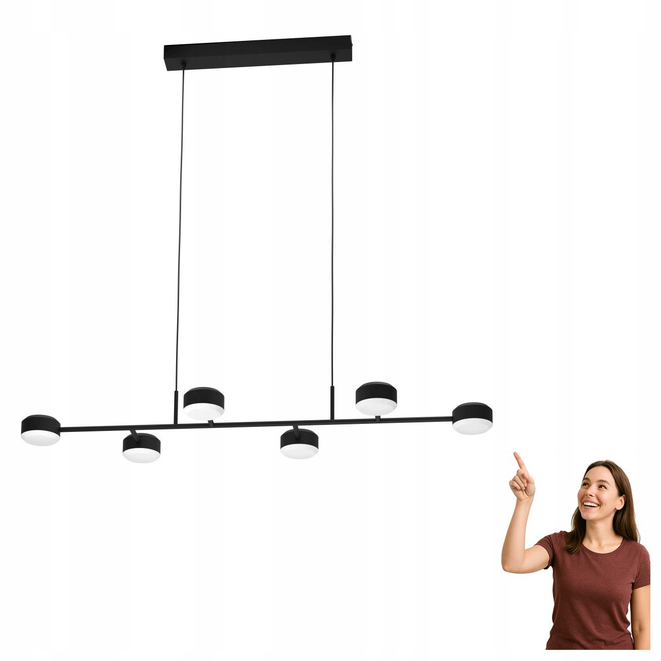 Závěsná Led lampa 7W Clavellina 900352 Eglo