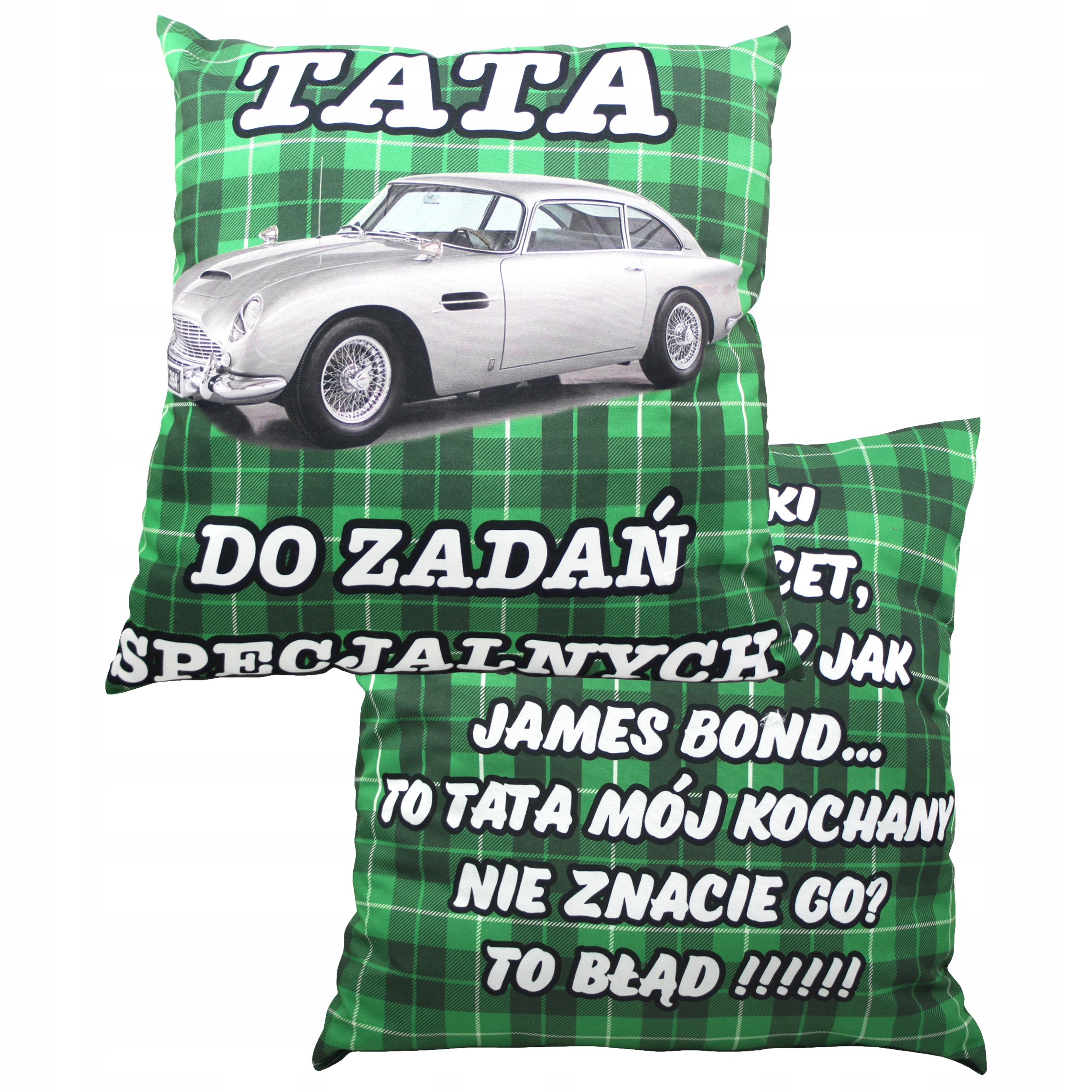 

Poduszka Dzień Ojca Taty mamy Matki