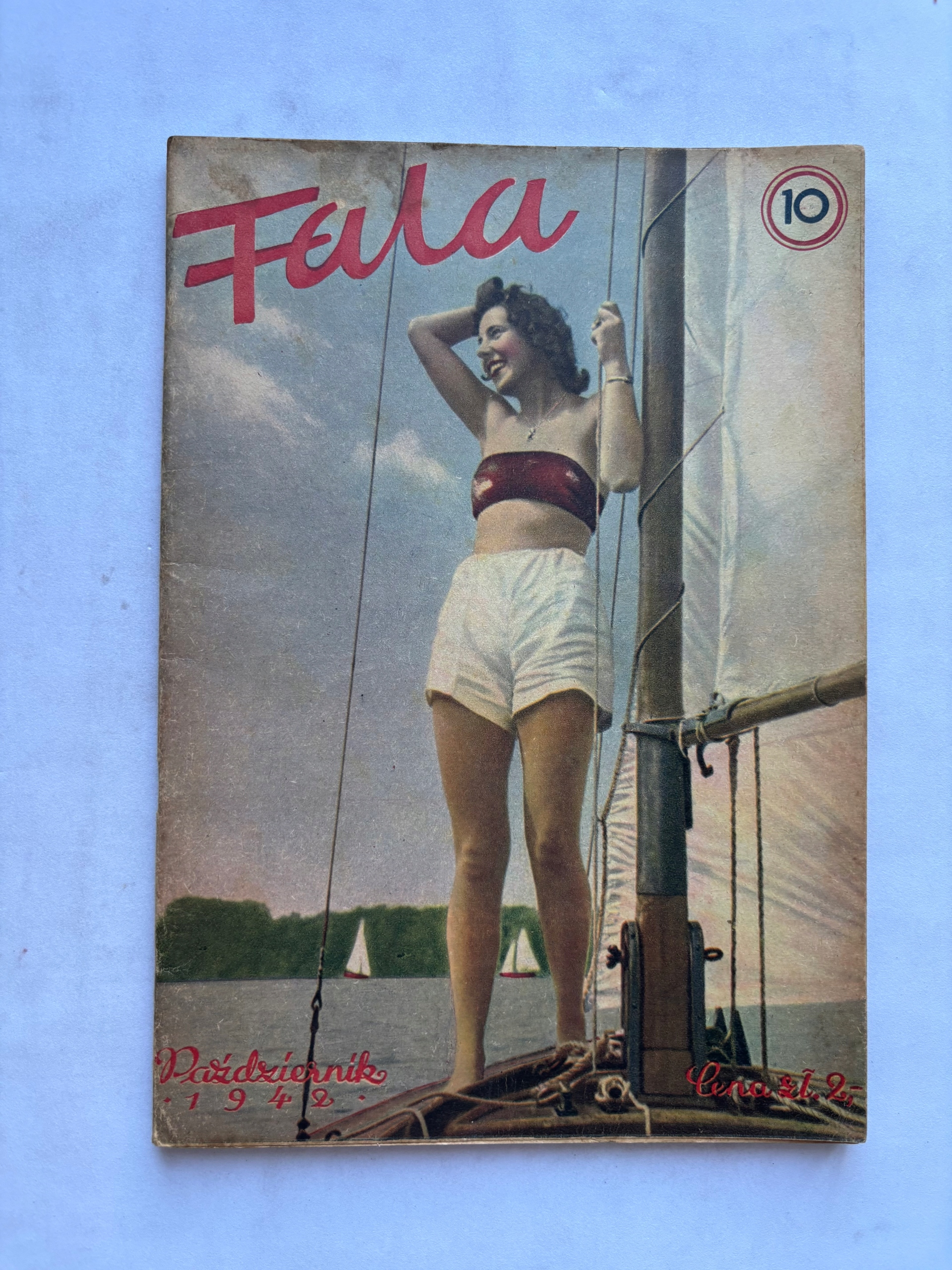 MIESIĘCZNIK FALA 1942 GADZINÓWKA GG CZASOPISMO EROTYCZNO LITERACKIE