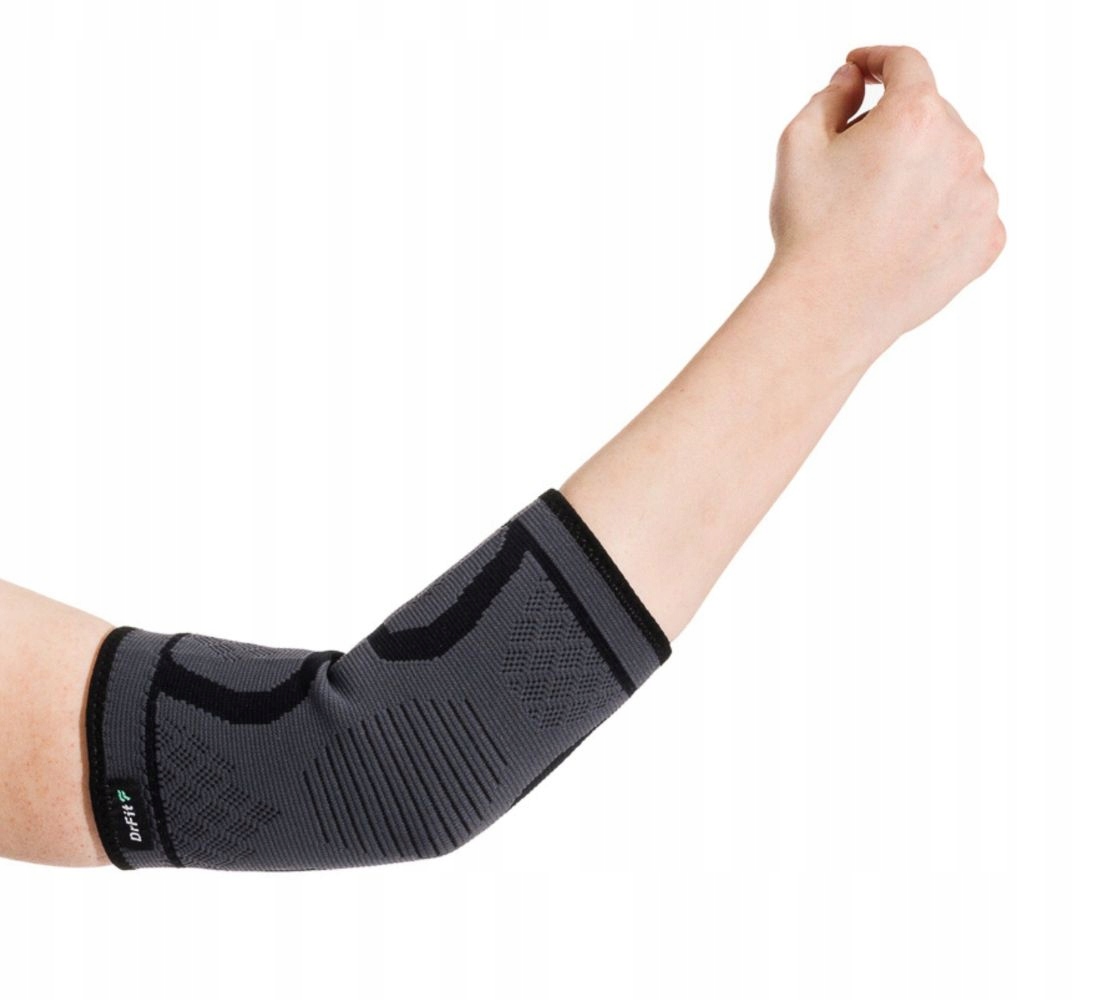 Opaska na Łokieć Elastyczny Stabilizator Sportowy Oddychający Materiał M Rozmiar M