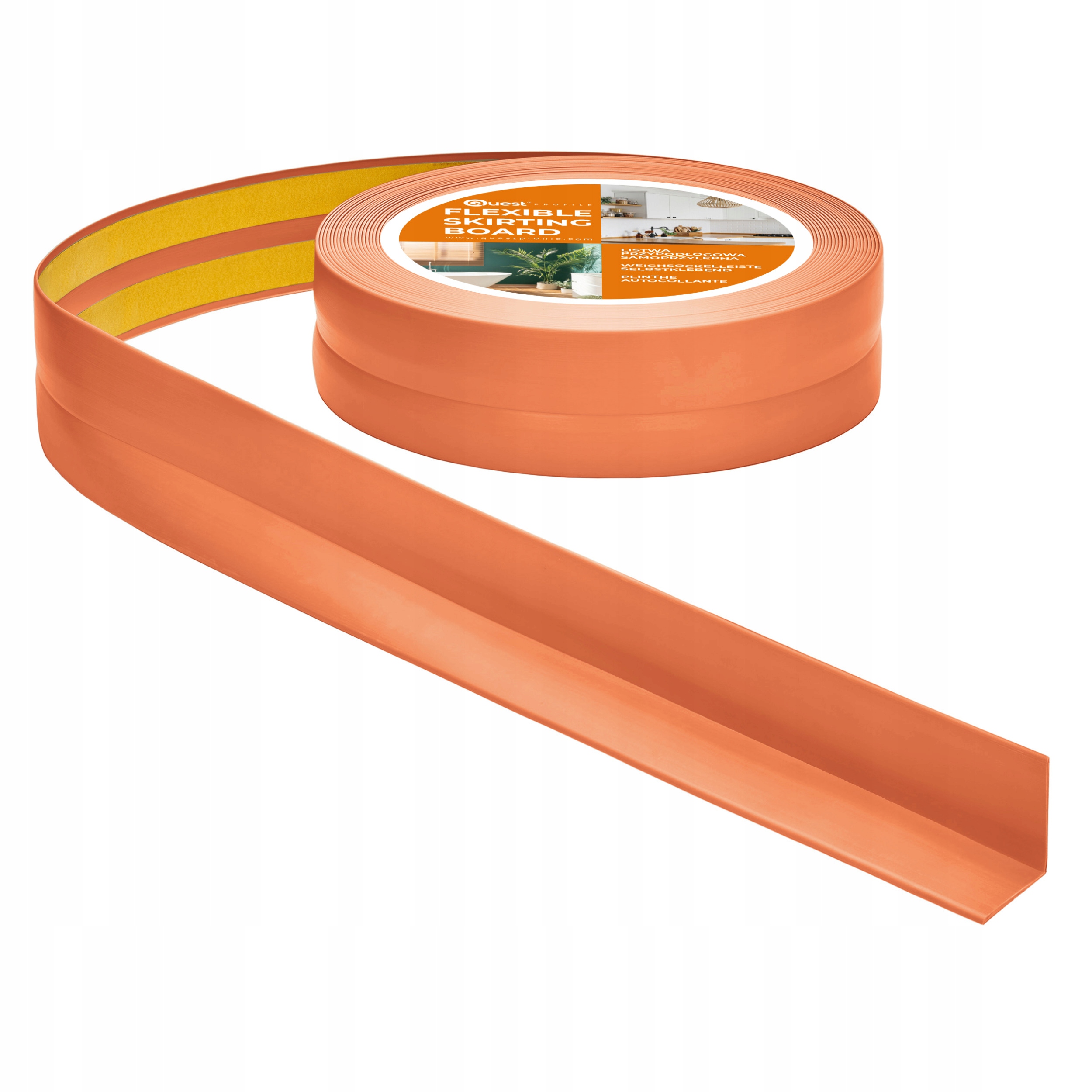 Samolepiaca dokončovacia lišta z Pvc 15 m 30x30 mm
