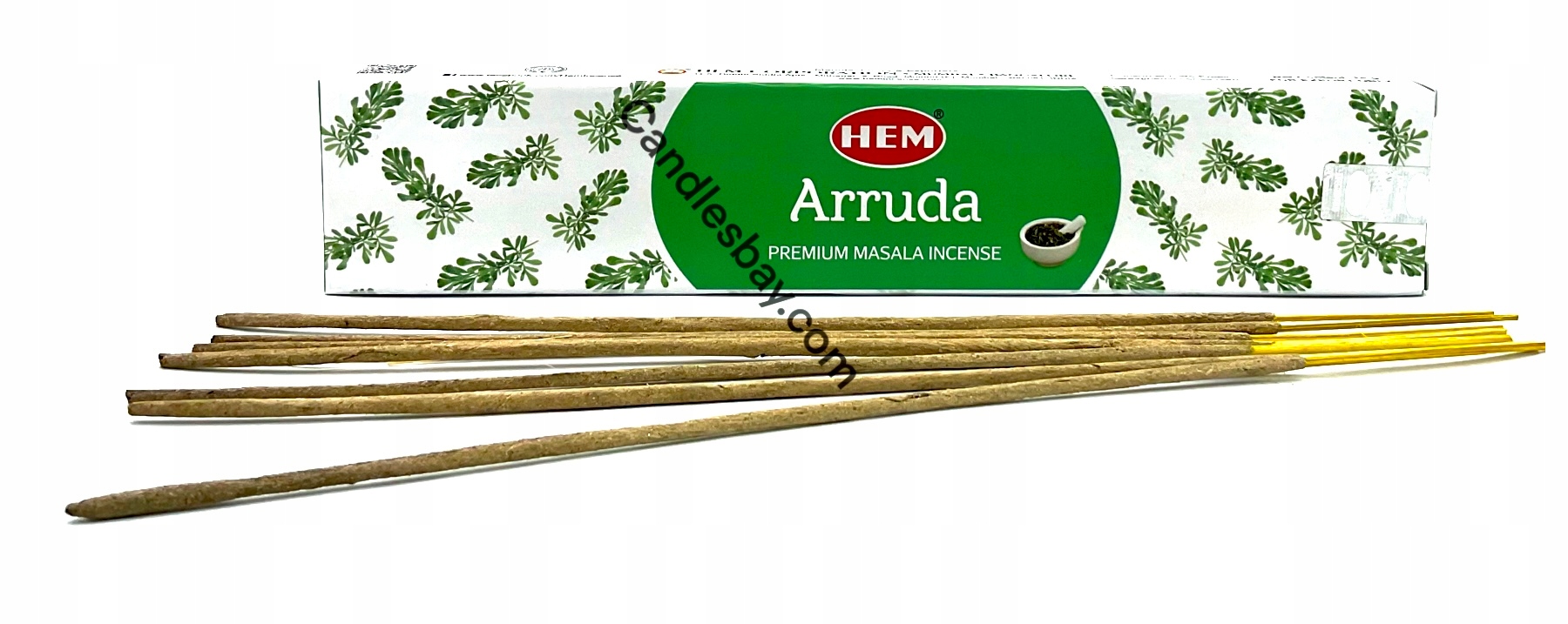 

Naturalne kadzidełka pyłkowe Arruda 15g Hem