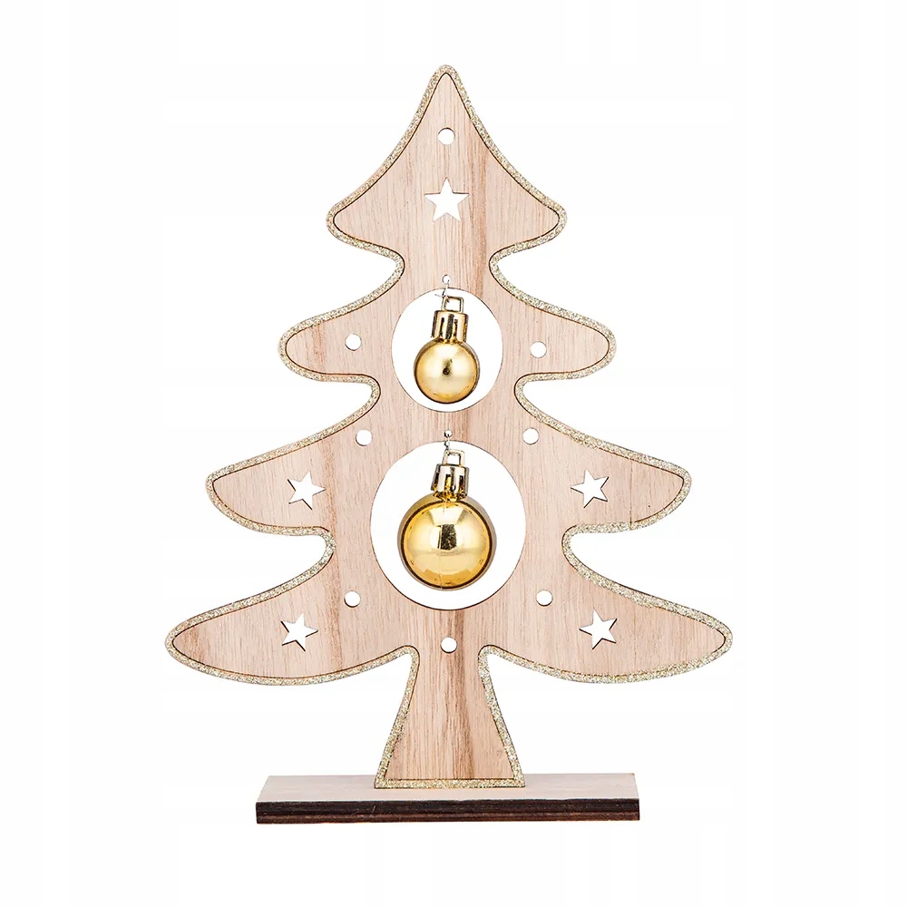 FIGURKA ŚWIĄTECZNA Ozdoba do pokoju Choinka 21,5cm UPOMINKI ŚWIĄTECZNE